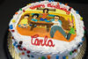 Order Ref: PI-423 10 inch Bobs Burger Photo Image Ice Cream Cake